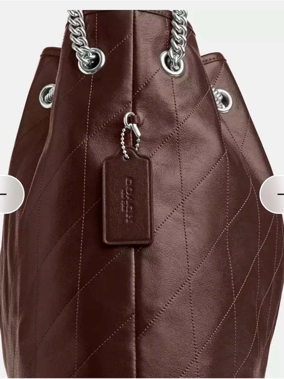 Coach Quilted leather Evelyn Large Shoulder bag